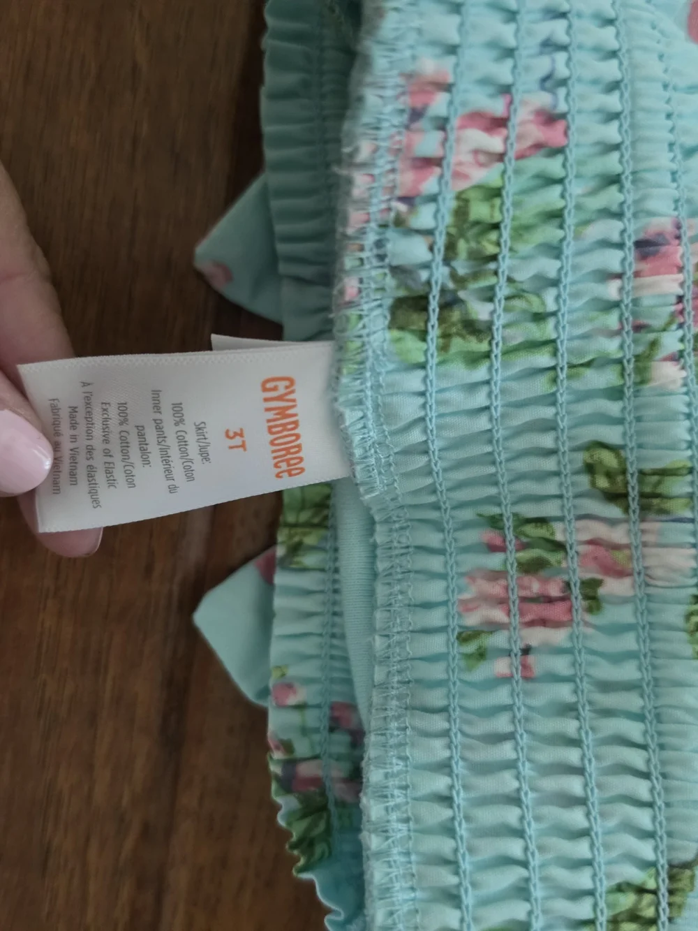 Gymboree light aqua